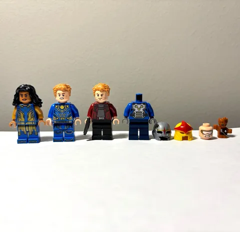 LEGO Marvel Guardians of the Galaxy & Eternals Minifigure Lot + Parts! *Groot*