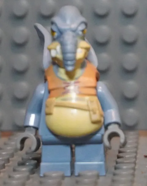 Lego Watto Minifigure Printed Gray Hands Star Wars Episode 1 7962 - sw0325 2011