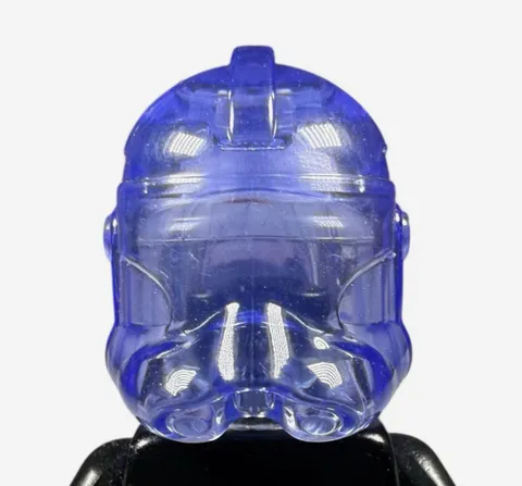 Lego Star Wars Unreleased Monochrome Prototype Trans Purple P2 Clone Helmet