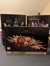 LEGO Botanicals Mixed Flower Lot X 3 10313/10280/10314  New Sealed