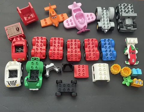 Lego Duplo Lot of Vehicles Cars Plane etc