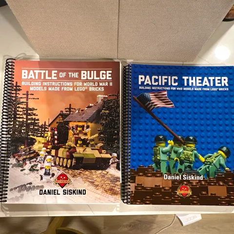 Brickmania Battle of the Bulge & Pacific building manuals