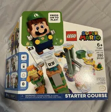 LEGO Super Mario Adventures with Luigi Starter Course 71387 280 pcs Battery NEW