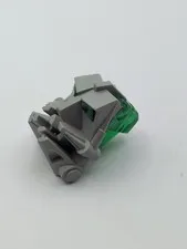 LEGO Bionicle Head Connector Block Eye/Brain Stalk 32553 - Light Gray, Green
