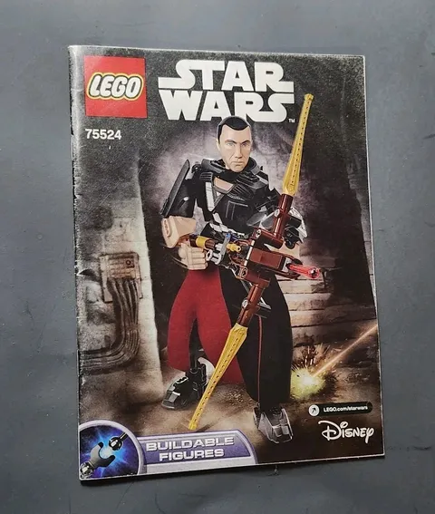 lego 75524 Star Wars CCBS Chirrut Imwe - INSTRUCTION MANUAL ONLY