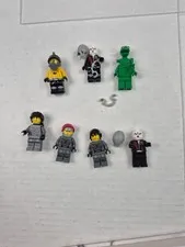 Lego Space Police 3 Minifigures Lot Alien Skull Twin Snake Officer Frenzy 
