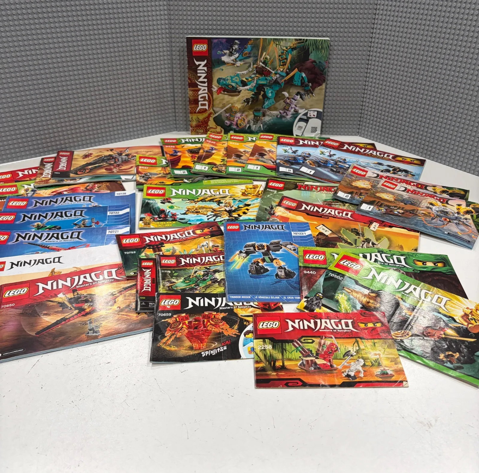 Lego 30+ Ninjago Manuals For 71746 9449 70608 2509 9448 71699 71768 + More !