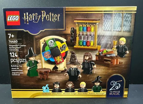 Lego Harry Potter Hogwarts Castle Sorting Hat Ceremony 124 Pc Set 76460 SEALED