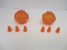 2 x LEGO Lava Rocks Replacement Parts Pieces Authentic LEGO