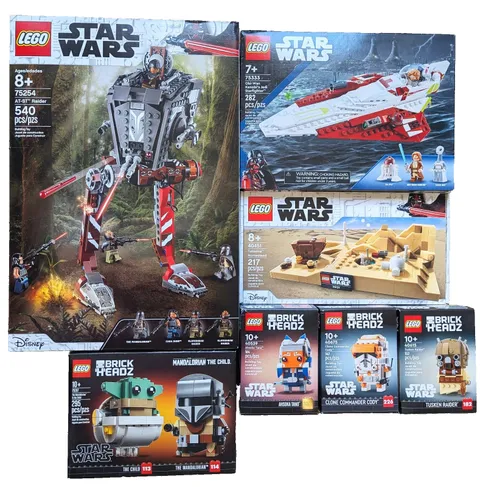 New & Sealed! LOT of 7 LEGO Star Wars 75254 75333 40451 75317 40675 40539 40615