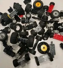 LEGO VEHICLE CAR  WHEELS & TIRES CARS Rubber Tires