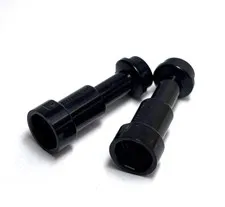 Lego - Minifigure Utensil - Lot of 2 - Black, Telescope, Spy Glass