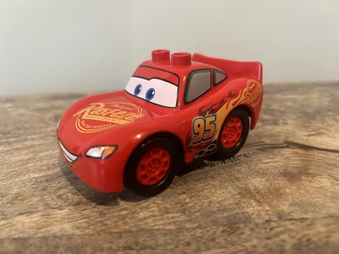 Disney Lego Duplo Lightning McQueen Car Wash Replacement Vehicle 10996 Rust-eeze