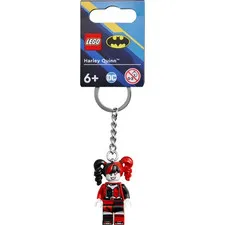 LEGO DC Harley Quinn Minifigure Keychain 854238 NWT