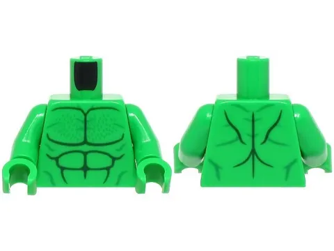 LEGO Marvel Hulk Torso Upper Body Minifigure 973pb5073c01 #A092