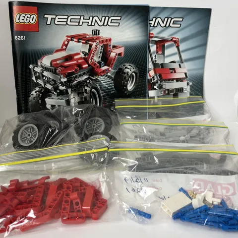 LEGO 8261 Technic Rally Truck 66% Complete with both Instructions