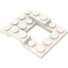 LEGO 20x White Vehicle, Base 4 x 5 inv.602