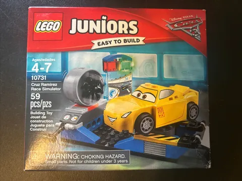 LEGO Juniors: Cruz Ramirez Race Simulator (10731) NIB FS Slight Damage To Corner