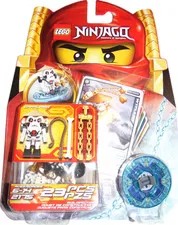 FACTORY SEALED LEGO NINJAGO 2175 WYPLASH Minifigure with Weapons MOC 23pcs