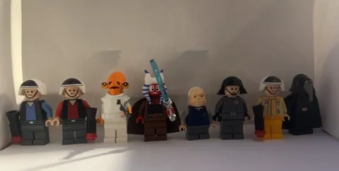 LEGO STAR WARS TCS CUSTOM LOT 8 Rare MINIFIGURES (Read Description)