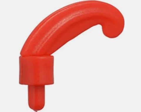 LEGO Minifigure, Feather Feather Small 4502a Red Red New