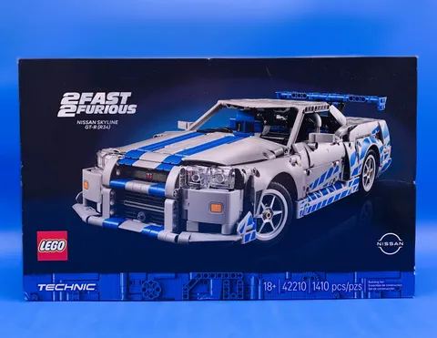 LEGO Speed Champions Nissan Skyline GT-R R34 42210 2 Fast 2 Furious New Sealed