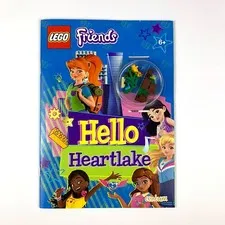LEGO Friends Hello Heartlake Activity Book Yellow Bird Tree Cherries 2020
