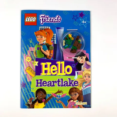 LEGO Friends Hello Heartlake Activity Book Yellow Bird Tree Cherries 2020