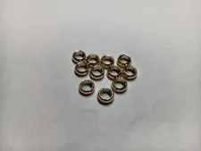 LEGO BULK LOT OF 11 CHROME GOLD MINIFIGURE UTENSIL RING LOTR #11010