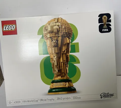 LEGO Editions FIFA World Cup Official Trophy Building Set 43020 - New, Sealed