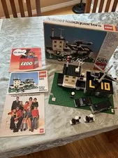 Vintage 1975 Lego Police Headquarters 585 Complete With Box + Instructions