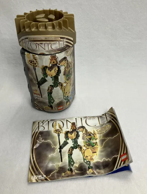 LEGO Bionicle Toa Iruni Special Edition 8762 Empty Container + Directions Only