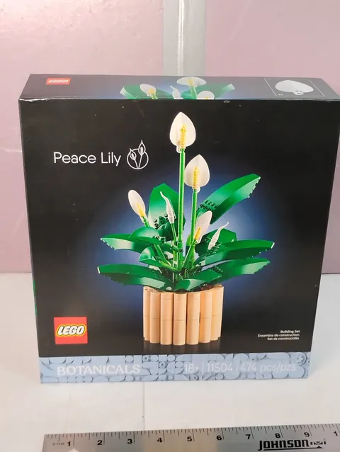 LEGO Botanicals Peace Lily Set 11504 Adult Building Kit Brand New 474 Pcs