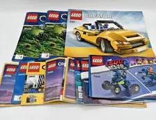 LEGO Instruction Manuals Lot Star Wars City Creator Chima Movie Booklets Guides