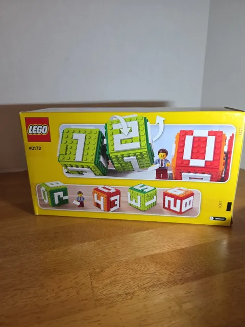 LEGO Iconic 40172 Brick Calendar Brand New Sealed Retired Rare Great Box 278 Pcs