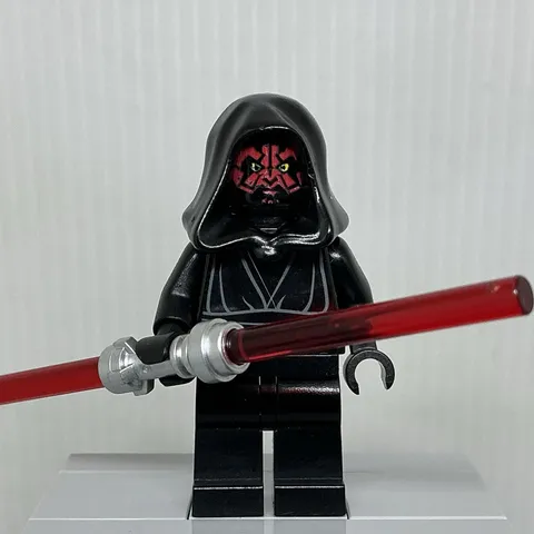 LEGO Star Wars Episode 1 sw0686 Darth Maul Minifigure & Lightsaber No Cape