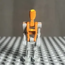 Lego sw0227 Rocket Droid Commander - Minifigure - Star Wars - Yellow dot - 1G