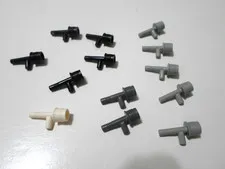 LEGO Lot Of 13 ASSORTED COLORS Space Gun / Torch Weapon Minifigure Part # 3959