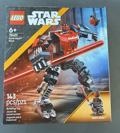 LEGO Star Wars 75411 Darth Maul Mech 143 Pieces Brand New Factory Sealed