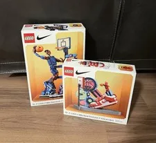 LEGO Nike Slam Dunk Collection 43010 + Nike Dunk Trick Shot 43021 Lot (x2) • NIB