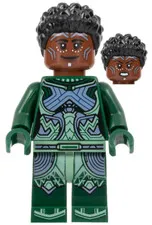 Nakia - Dark Green Suit - Used LEGO