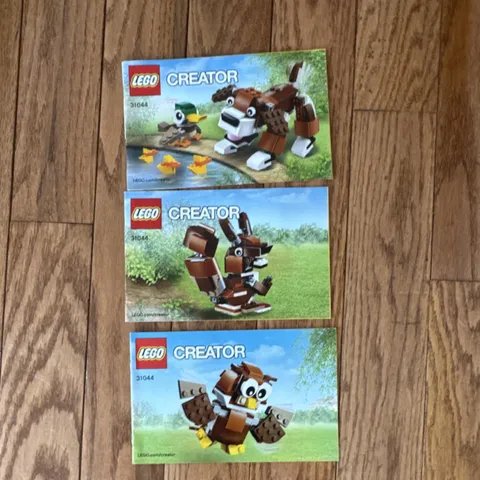 LEGO Creator Set 31044 / MPN 31044 Illustrated Instruction Manual Booklet