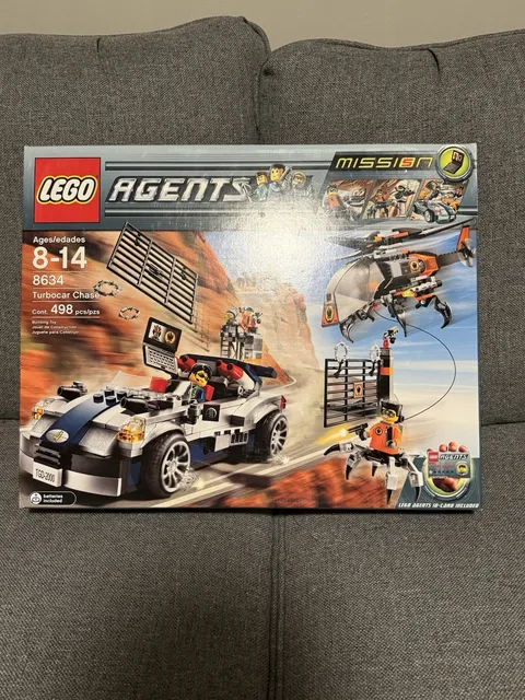 LEGO Agents: Turbocar Chase (8634) Sealed