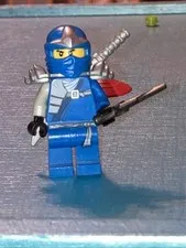 LEGO Ninjago Jay ZX Shoulder Armor Minifigure Sword Dagger Helmet njo0047 2012
