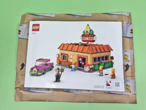 LEGO Instruction Manual for The Simpsons Krusty Burger Set 10352 - MANUAL ONLY -