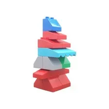 15 DUPLO Lego Slope 35114 6474 31170 Brick Construction Toy Children Preschool
