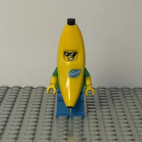 LEGO Banana Guy Minifigure Collectible Series 16 CMF Genuine Complete Rare