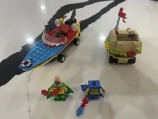 LEGO SpongeBob SquarePants Heroic Heroes of the Deep 3815 Incomplete No Plankton