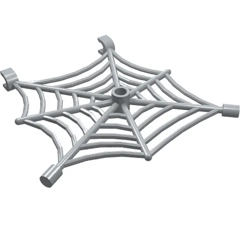 3x LEGO® Part 30240 - Spider Web Flat with Hollow Stud