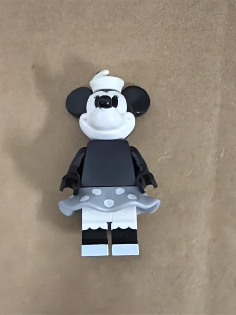 LEGO Vintage Minnie Mouse Minifigure dis025 Disney Series 2 71024 Steamboat